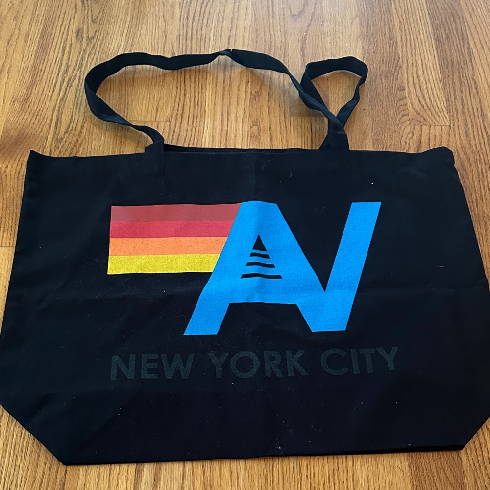 Large aviator nation shopping bag